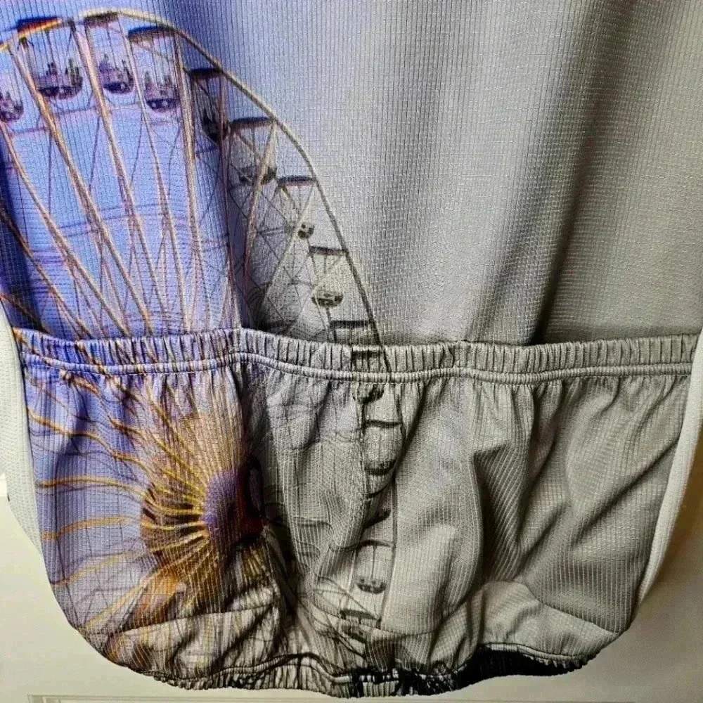 ATAC Philadelphia Cycling Jersey Ocean City NJ Graphic Bike Shirt Mens XL MTB - Picture 14 of 15